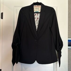 Anthropologie black blazer